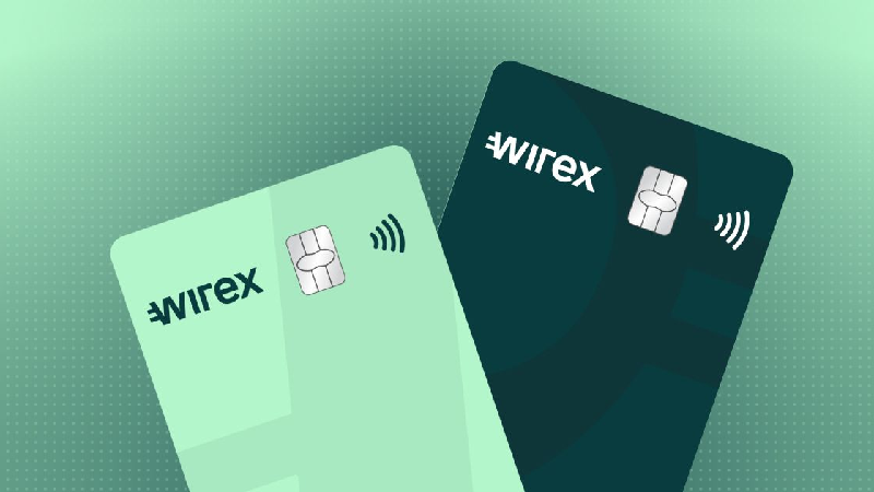 Carte de débit Wirex.