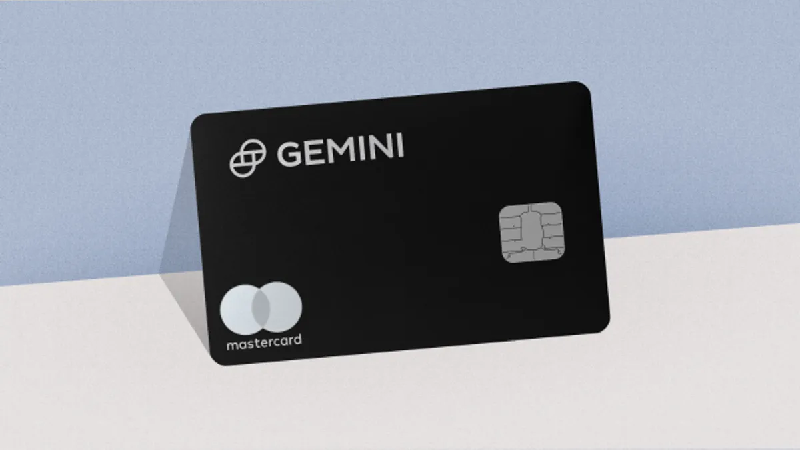 Carte de crédit Gemini.