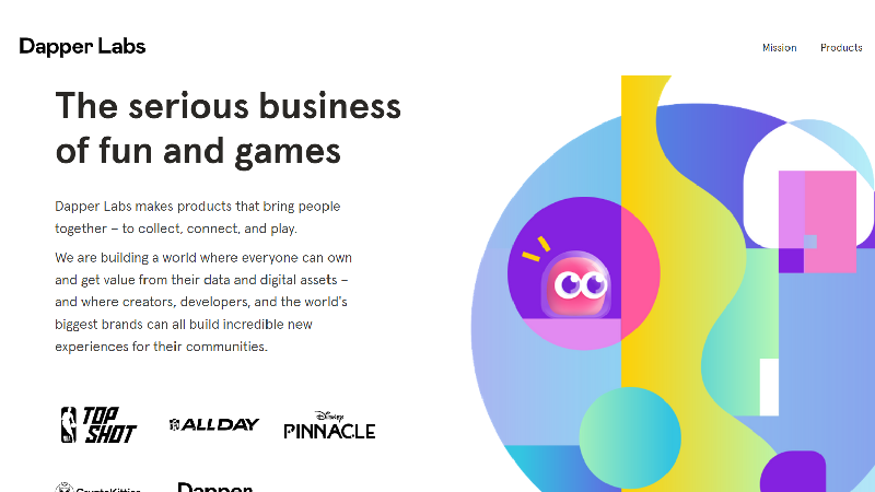 Dapper labs services de développement de jeux blockchain
