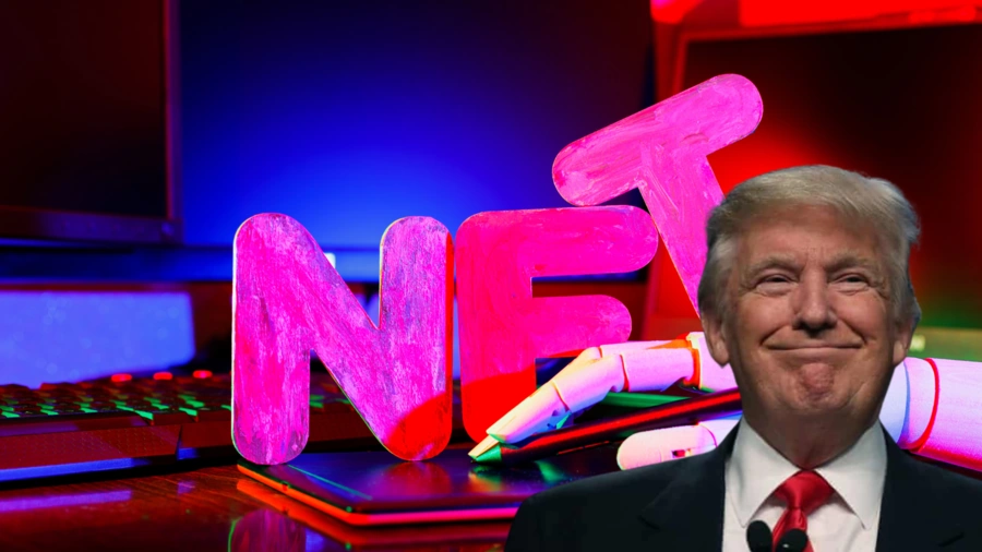 Le jackpot NFT de Trump 7 millions de dollars dévoilés à l'occasion d'une nouvelle révélation