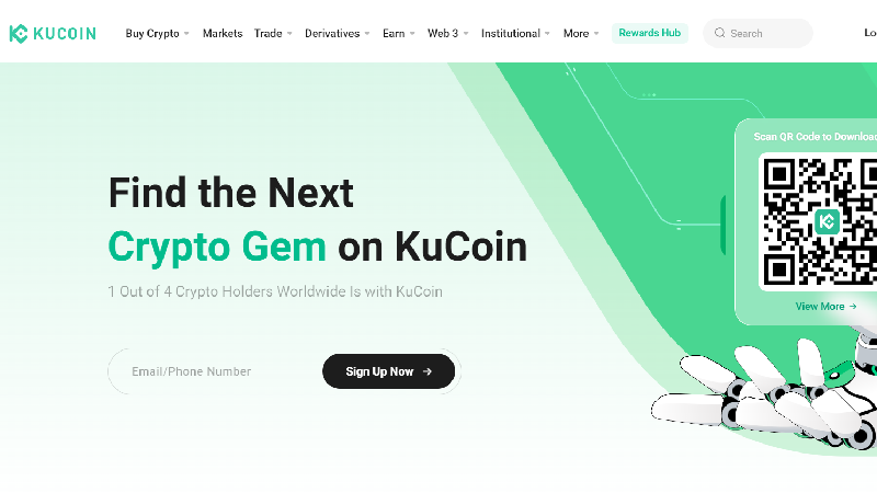 Les meilleurs &eacute;changes de crypto-monnaies kucoin
