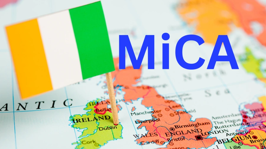 Plan MiCA de l'Irlande Mangumuter Krupto et Field