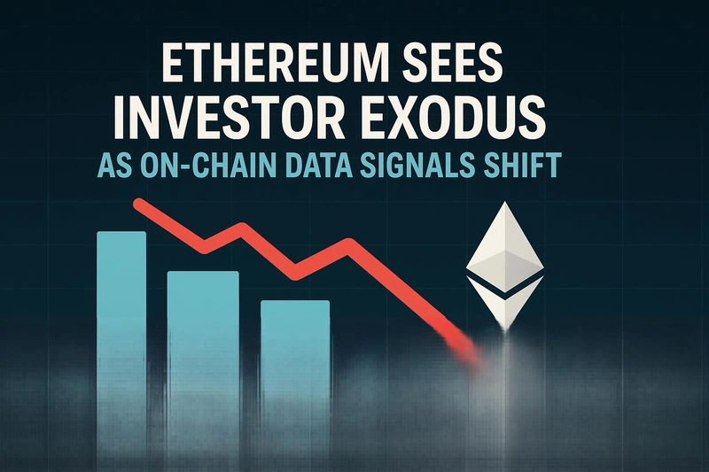 Ethereum voit ses investisseurs fuir alors que les données sur la chaîne signalent un changement